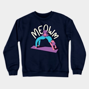 Meow Yoga Crewneck Sweatshirt